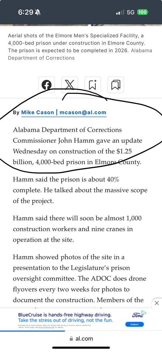 BryanBKing's tweet photo. During the 23 session we were told AR could build a 3000 bed prison for 470 million. Alabama is trying to get done with a 4000 bed and it’s 1.2 billion.Utah 3600 bed cost 1 billion. I have asked the gov office for their details. Also asked the new building manger questions. https://t.co/gquWPH63Yd
