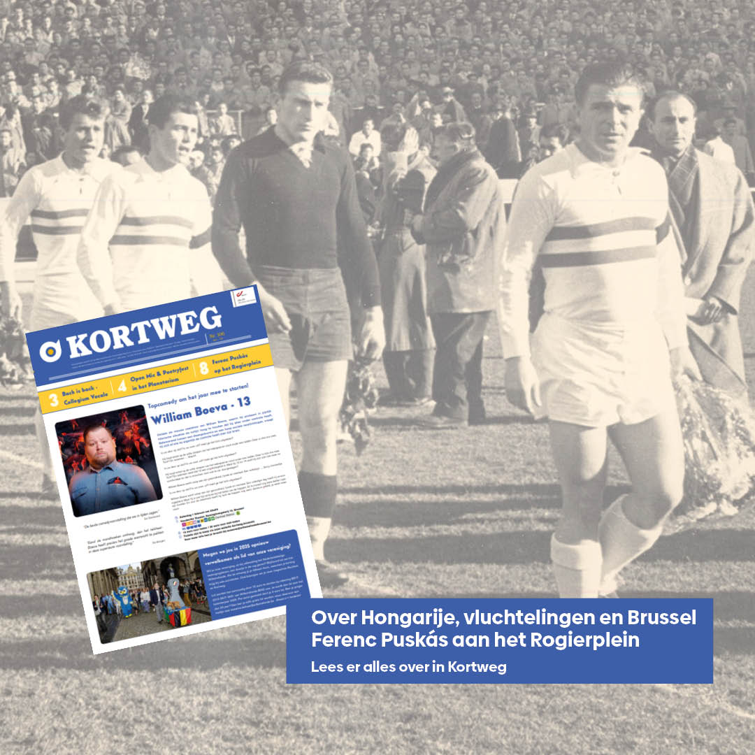Op 4 november 1956 vielen 17 Sovjetdivisies Boedapest binnen. Om er de revolutie neer te slagen. De beste voetballers van het land (en de wereld) vertrokken als vluchtelingen op tournee door Europa en belandden in Brussel: kortweg.brussels/rebelse-brusse…
