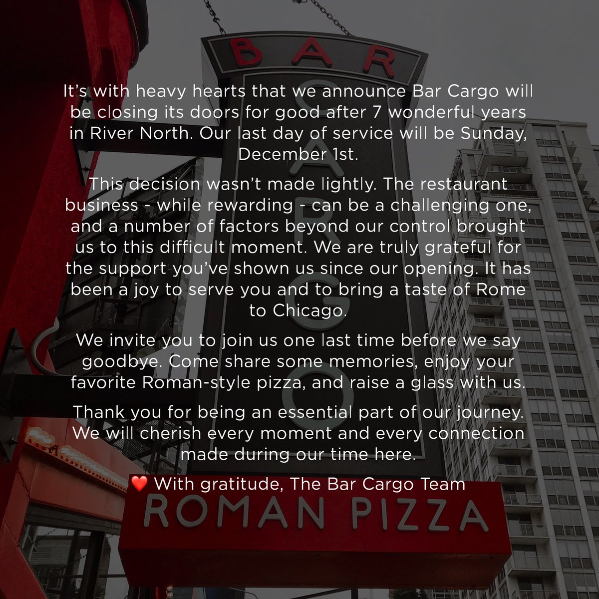 Bar Cargo tweet media