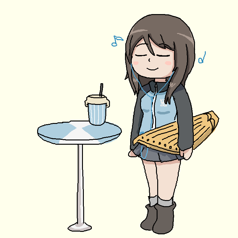 ミカ(ガルパン) 「ちょっと休憩ミカ。 」|えむけーのイラスト
