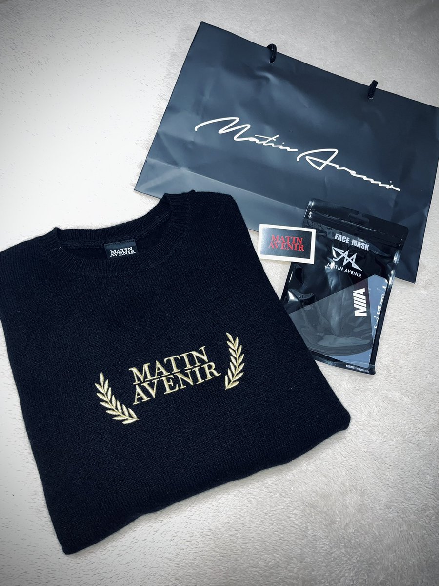 GojoYuria's tweet image. 新作の可愛いニット買えて嬉しい🖤✨
早く着たい😍

@matin_avenir 

#MATINAVENIR #POPUP #POPUPEVENT #朝倉未来