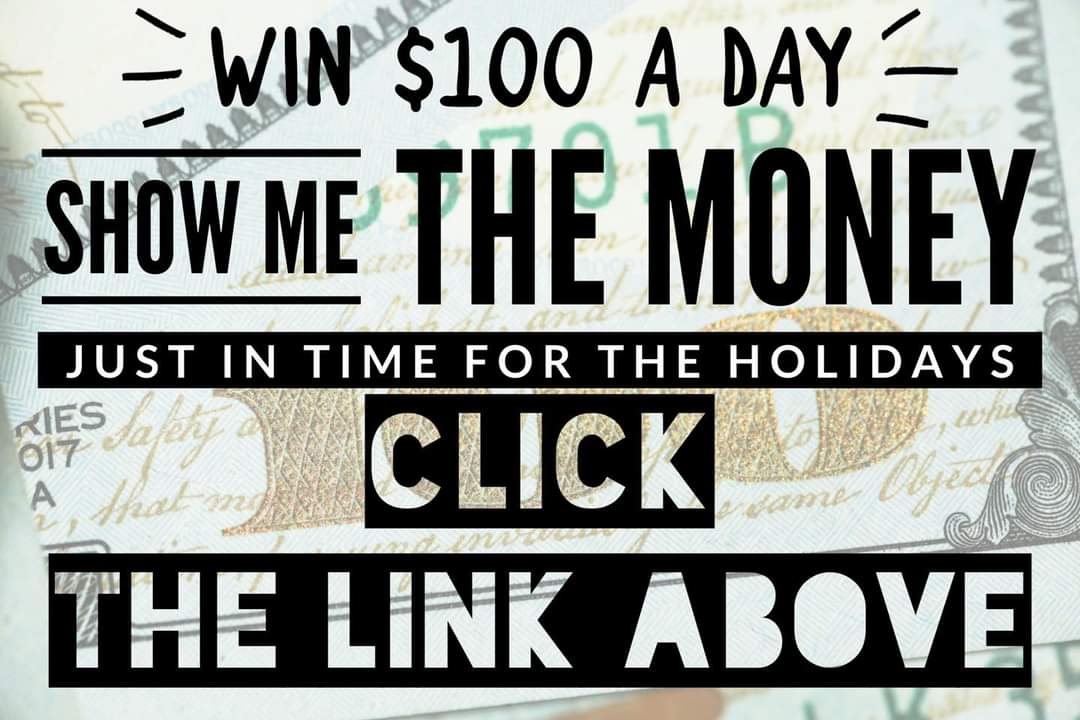 Seriously...$100 a day...30 days...30 chances to win! 

Purchase your tickets today!!! 

Payment: Venmo @Celebrate-Safe  Please include your name in the comment

docs.google.com/forms/d/1hxVMY…