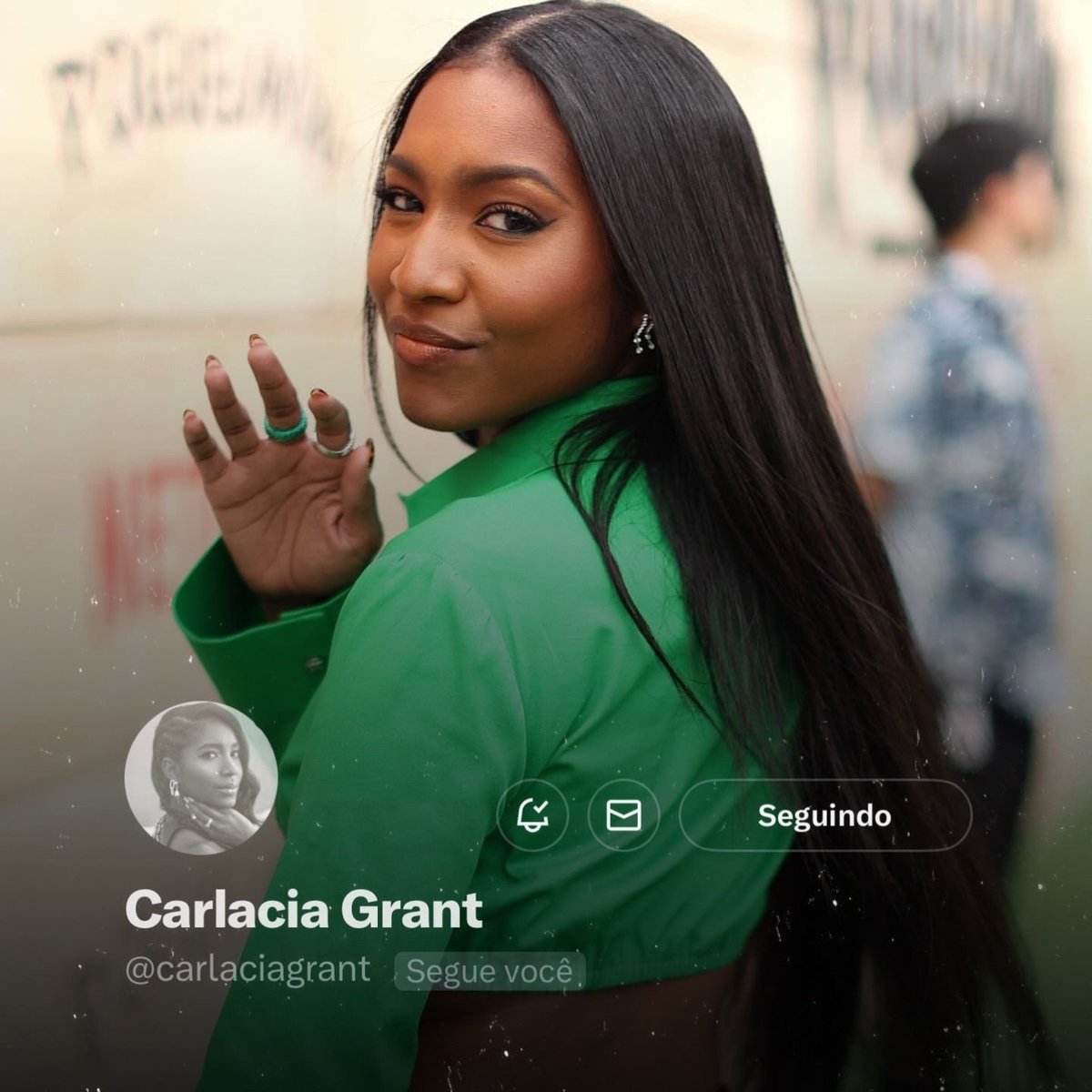 carlaciagaccess's tweet image. O CGA ESTÁ DE VOLTA! Com nossa volta, gostaríamos de compartilhar com vocês que, há algumas semanas, Carlacia Grant seguiu nosso portal.
@carlaciagrant We are thankful for you! We love you. 🤎