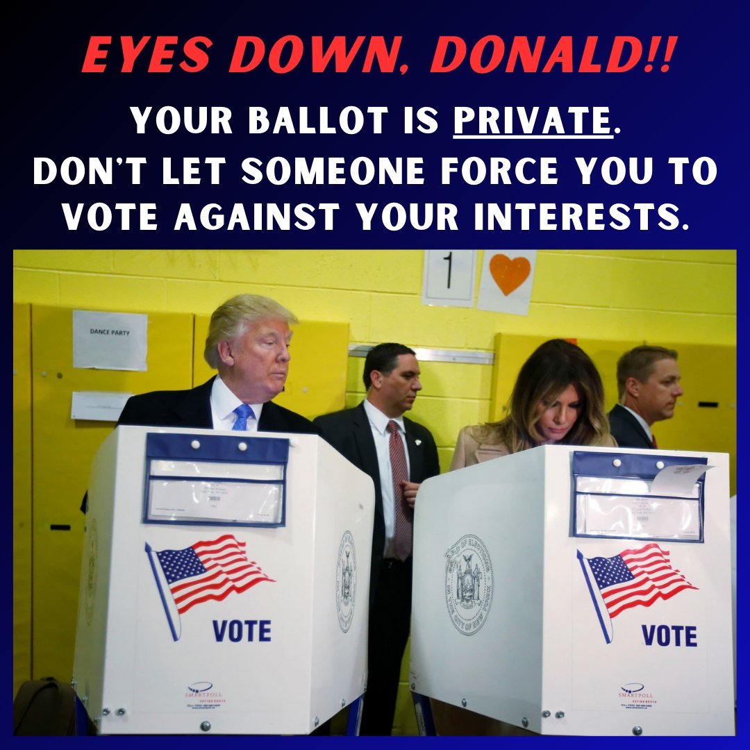 🚨Remember! Your vote belongs to YOU! Not your spouse, not your parents, not your employer. This is YOUR voice.