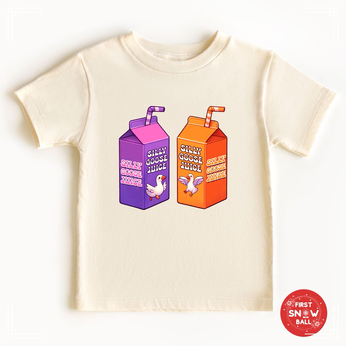 FirstSnowball's tweet image. Silly Goose Juice 🦆🍹 Quench your humor thirst with this quirky tee. Perfect for adding a splash of fun to your day! #SillyGooseJuice #FunnyTee #QuirkyDesign #AnimalLover #CottonTee #ColorfulVibes

firstsnowballdesign.etsy.com/listing/182018…