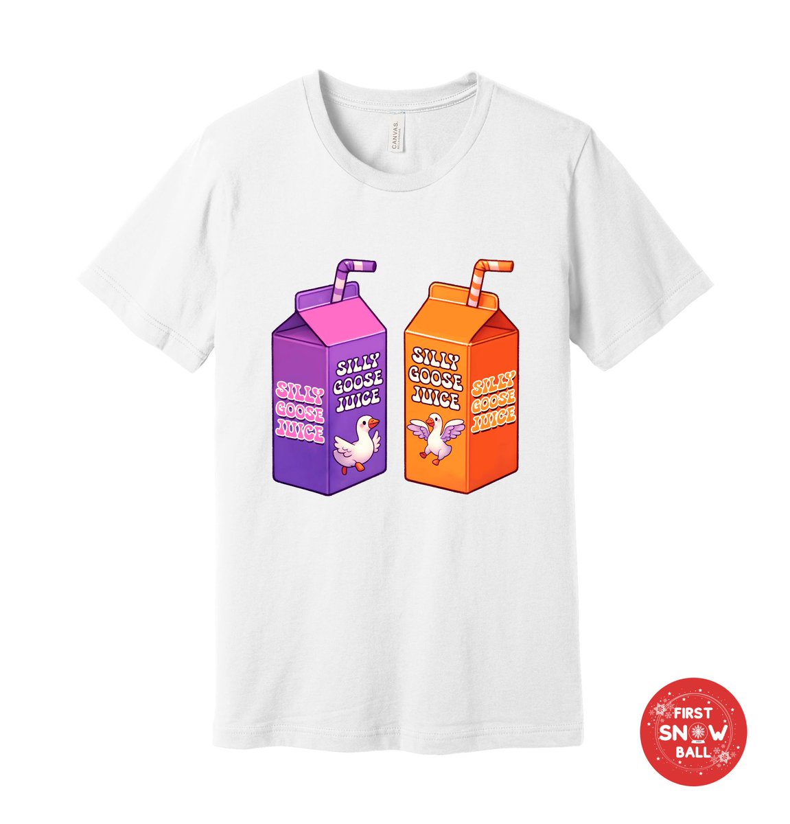 FirstSnowball's tweet image. Silly Goose Juice 🦆🍹 Quench your humor thirst with this quirky tee. Perfect for adding a splash of fun to your day! #SillyGooseJuice #FunnyTee #QuirkyDesign #AnimalLover #CottonTee #ColorfulVibes

firstsnowballdesign.etsy.com/listing/182018…