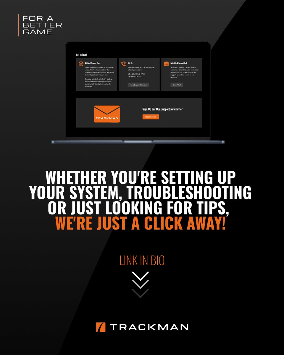 Do you know about the Trackman Help Center? #Trackman