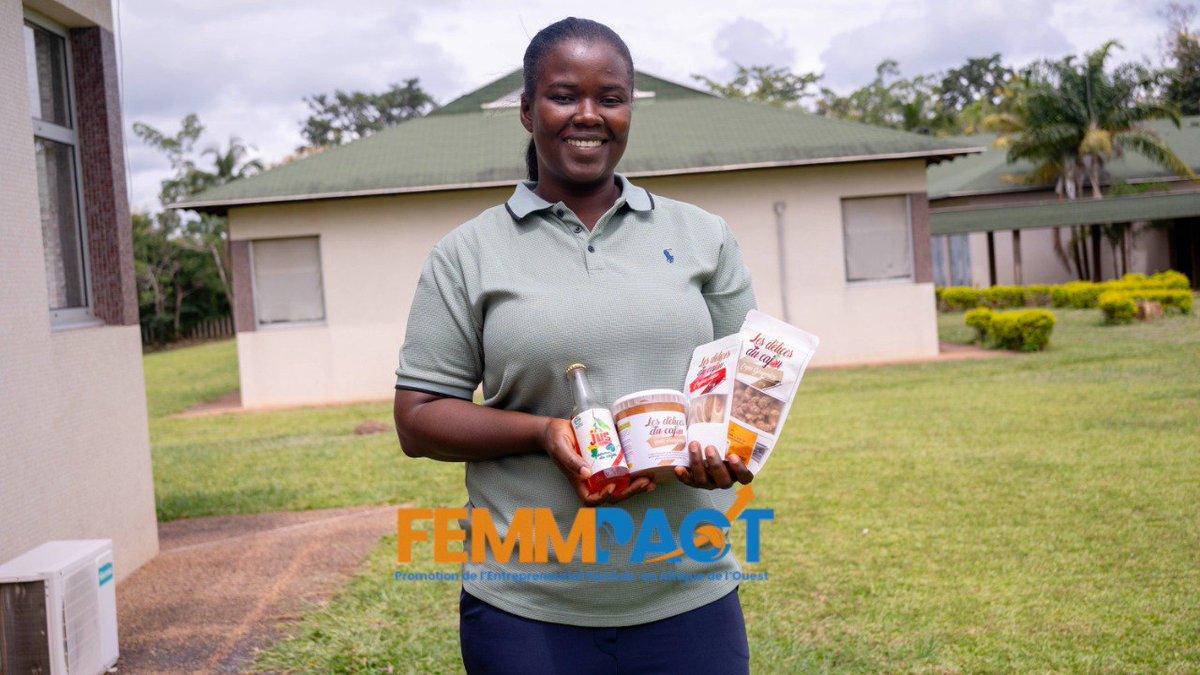 IvoirIncub's tweet image. LA MAISON DE L’ANACARDE à Agboville transforme la noix de cajou en délices variés : nature, salé, caramel, gingembre, chocolat, pâte de cajou, et plus encore ! 💫 Bravo à KRAMO MARIE-FRANCE pour son innovation dans l’agroalimentaire ivoirien. ⭐️ #NoixDeCajou #Agroalimentaire