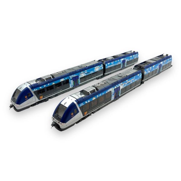 JModelisme's tweet photo. 🎉Nouveautés Autorail bimode !
💢PACA AIX
💢ALSACE
💢LIO
💢AURA

👉 https://t.co/1jQUn8bNnD

#LSModels #TrainsMiniatures #Railway #Hobbytrains #PassionTrain https://t.co/8tu7NXE2Yn