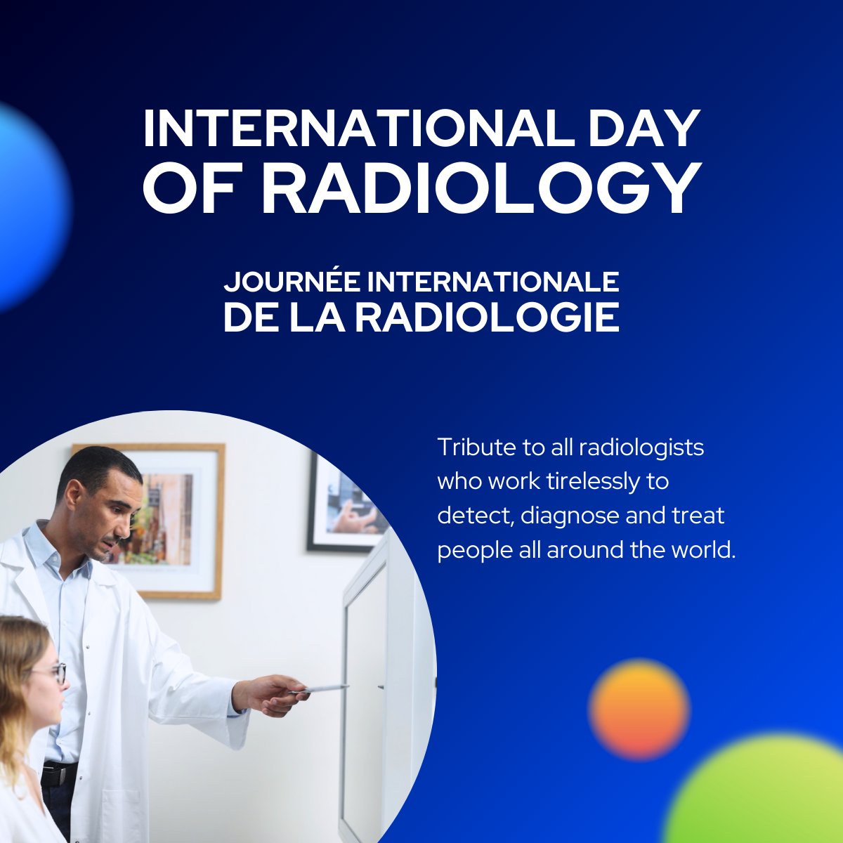[International Day] of radiology

We support the work of radiologist everyday by developing our expert solutions Myrian® and Liflow®

Our will to help save lives would not be achievable without the great work of healthcare professionals

#radiology #InternationalDayOfRadiology