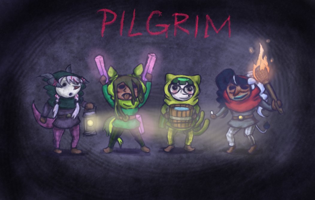 De Fearless Four are gunna habb deir pelgrimage frum <a href="/DesperateGames/">Desperate Measures - PILGRIM Game</a> owO

#Lilliatelier
#LochART
#actistic
#ZHAMart