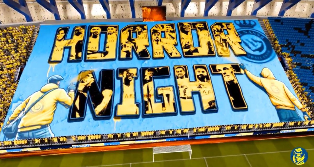 🚨🚨🚨🚨🚨🚨 بنر النصر لمواجهة العين بعنوان :

ليلة الرعب 🤯🤯🤯🤯🤯🔥🔥🔥🔥