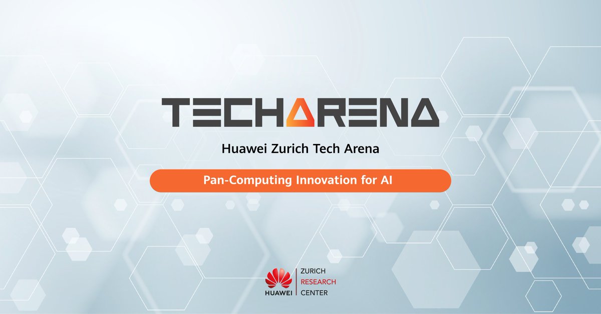 The #Huawei Zurich Tech Arena #Hackathon is here🚀 

Master’s and PhD students across #Switzerland, #Germany, and the #UK are invited to compete in this cutting-edge hackathon. Showcase your skills, and compete for a €28,000 prize pool! 🏆

Register now bit.ly/3YRCvh6