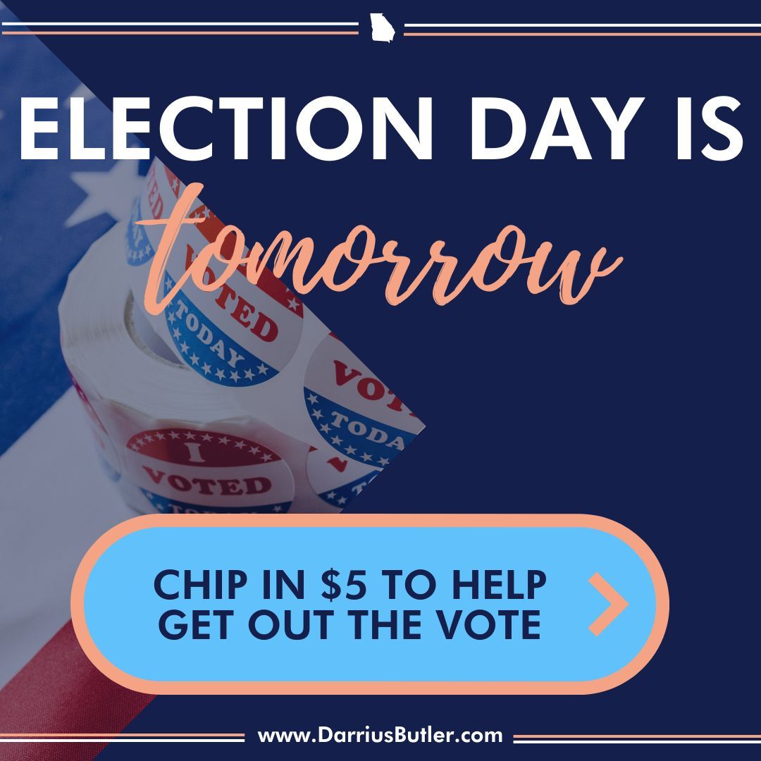 Tomorrow is the big day folks! With a little over 24 hours on the clock before voting comes to a close, we have to reach the goal set for our GOTV Fund. Help up fill the $582 gap left to meet the amount we need to ensure results: buff.ly/40tEcmt