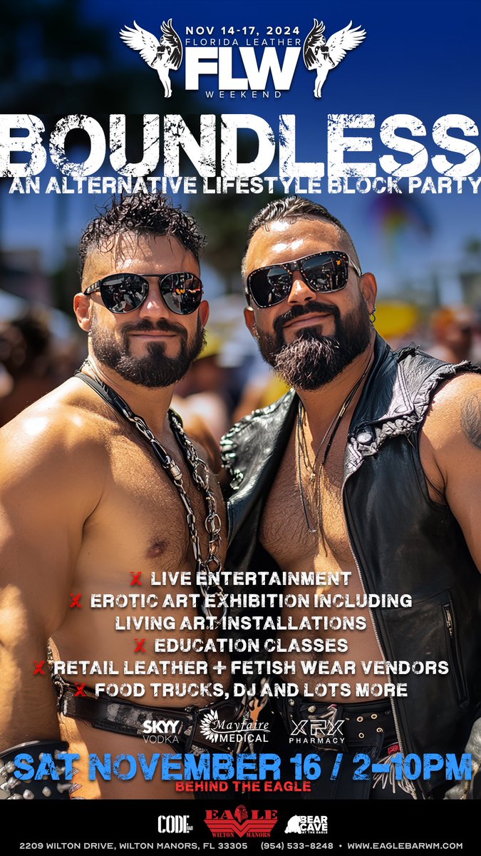 Palm Springs Leather Pride, Orlando Leather Pride… Another leather pride done. Next up, Florida Leather Weekend