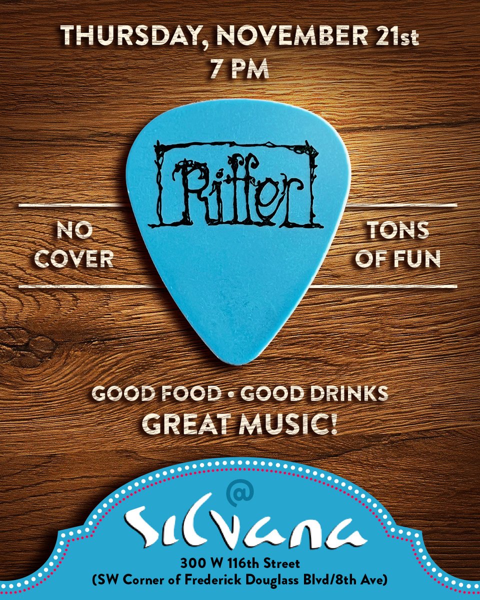 Hey! I'll be playing bass with Riffer on Nov 21st at 7PM <a href="/Silvananyc/">Silvana</a>! If you're around, come check it out! I'll be the very cool guy nervously playing bass!