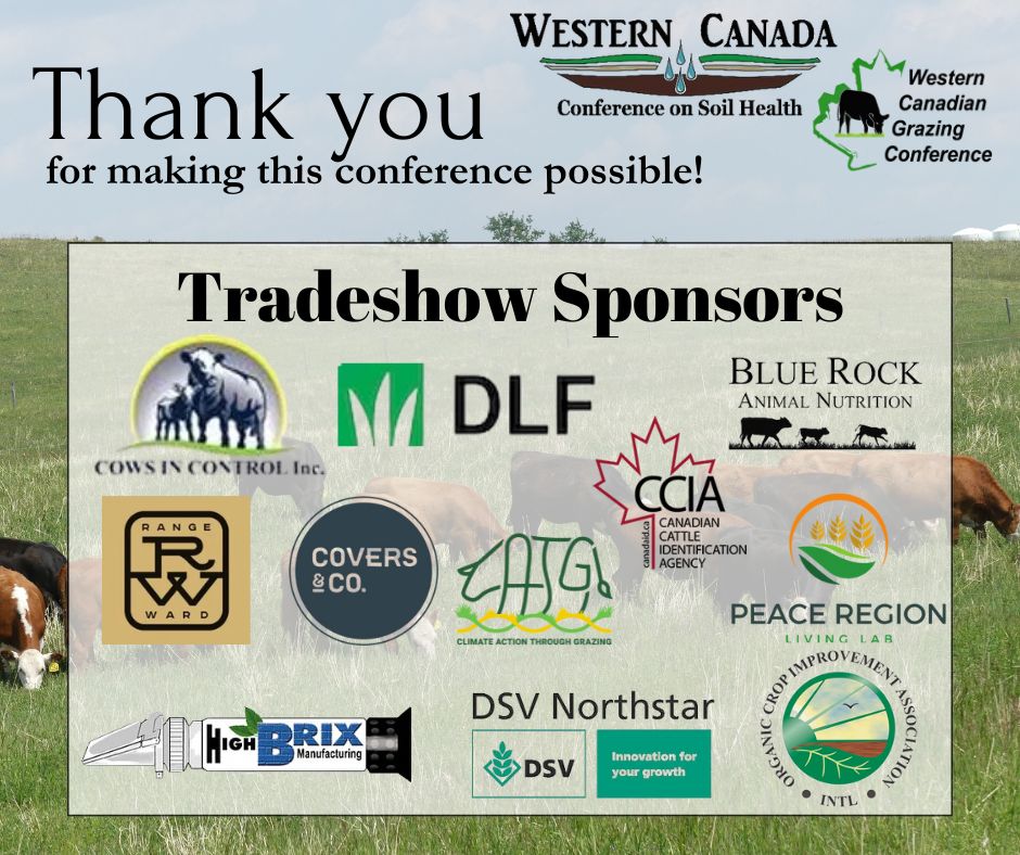 Thank you to the Tradeshow Sponsors for your contribution and making this conference possible!
