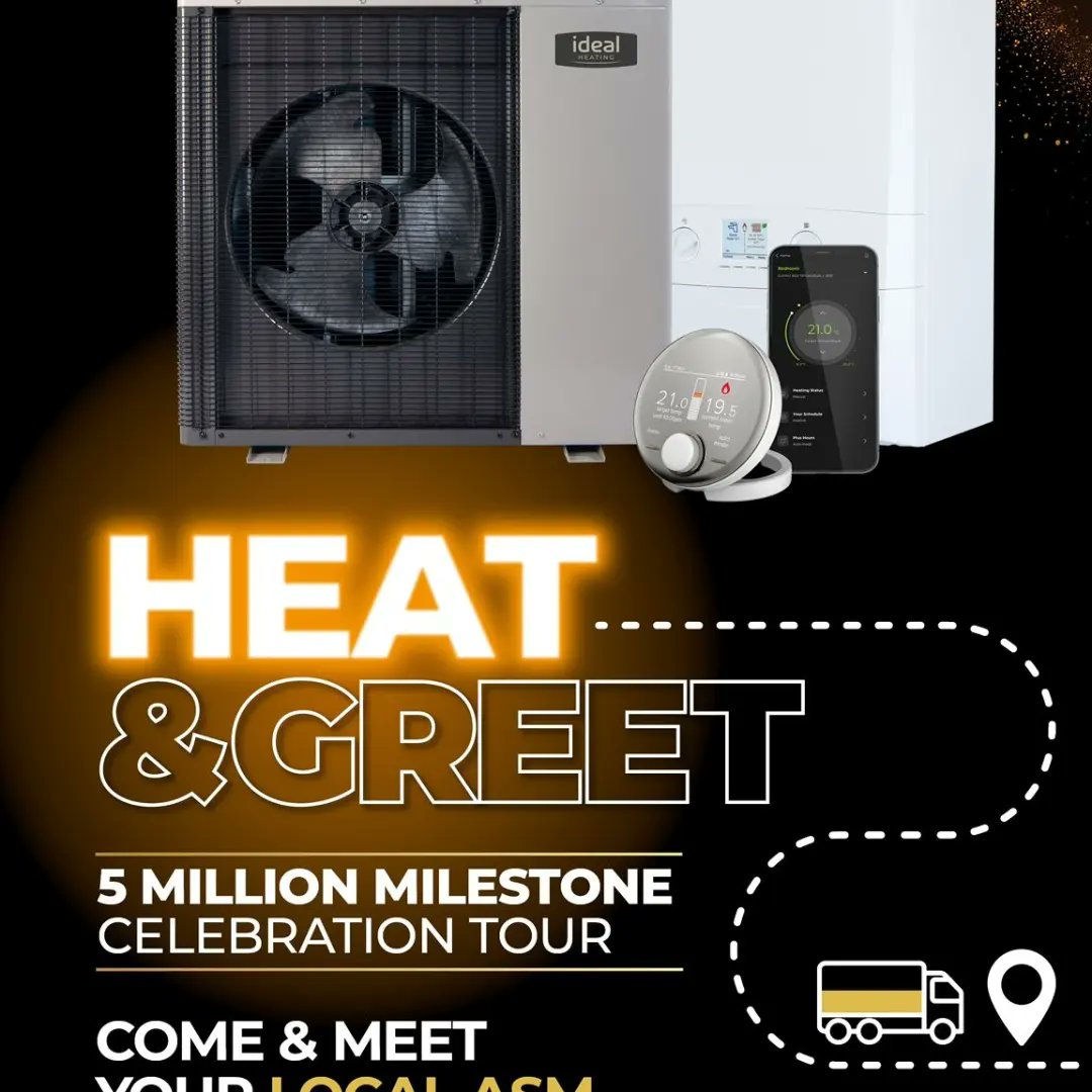 Come on down to SPS Eastbourne (BN23 6PW) 5/11/24 7am-12pm and chat about all things <a href="/idealheating/">Ideal Heating</a> as the Heat &amp; Greet tour continues