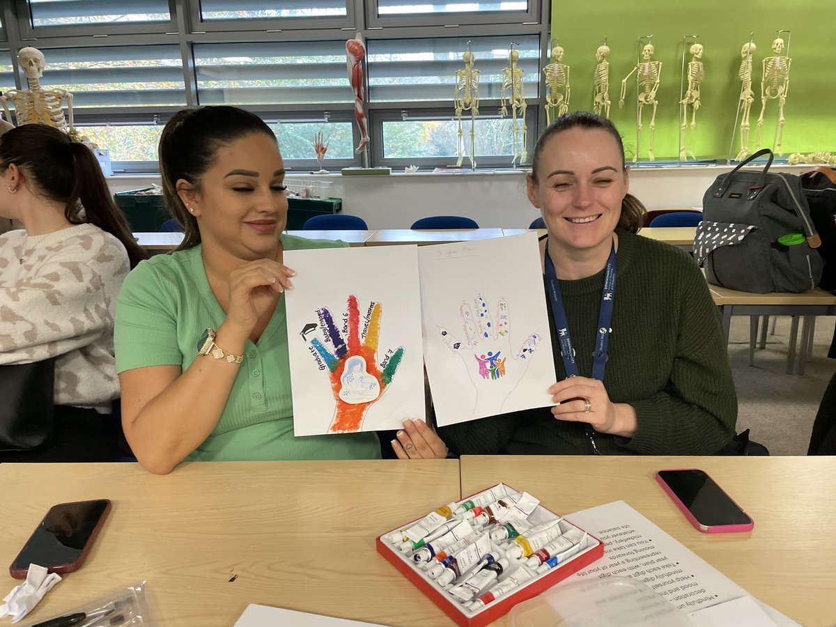 BCUMidwives's tweet photo. Wellbeing ,RCS and mindfulness with a 5 year plan going on at BCU today  with our 3rd year student midwives. @ArmatoPaola @juliehadley20 @BCUMidSoc https://t.co/eFav3if45l