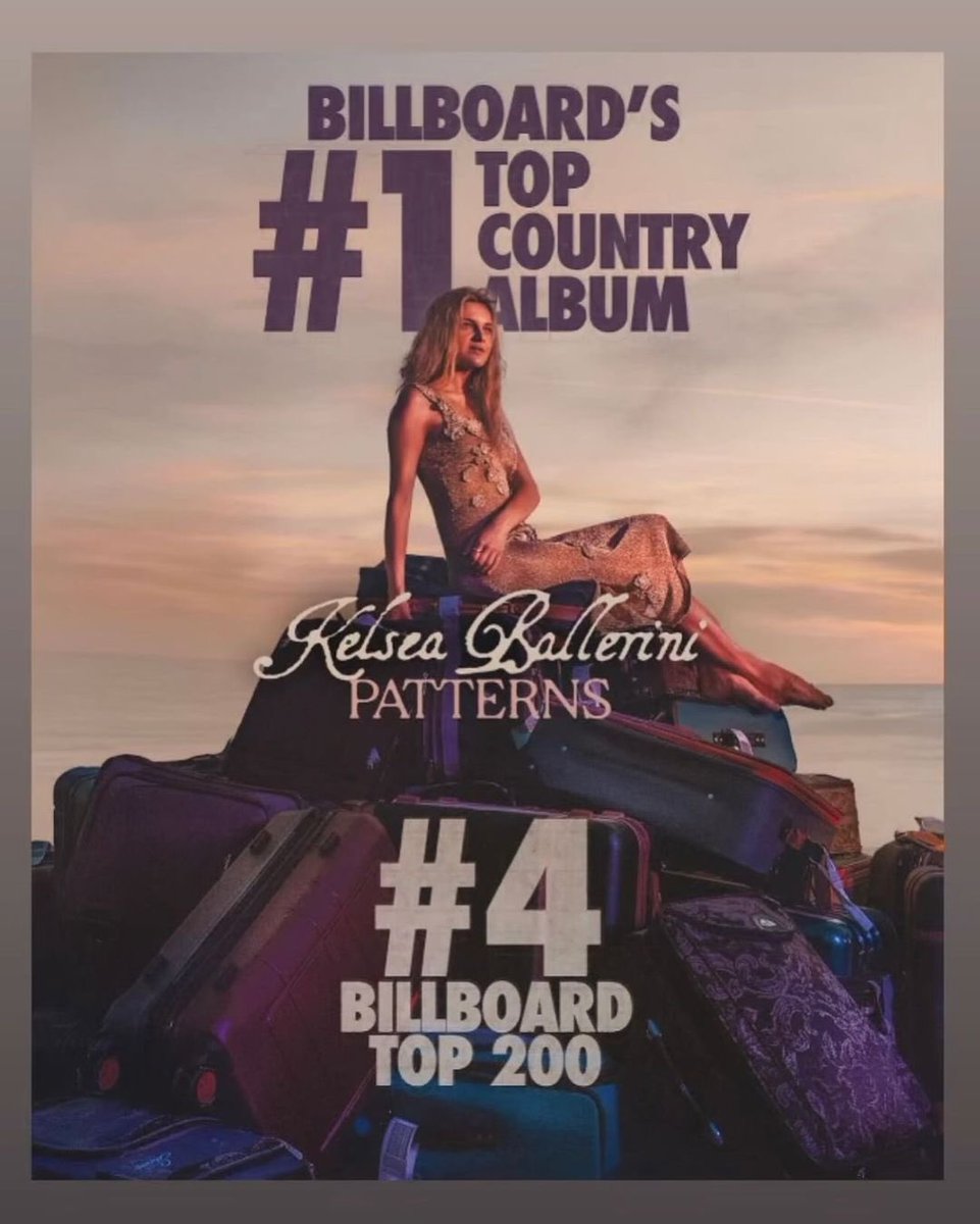 KelseaBallerini's tweet photo. i could cry til i throw up. thank you for truly the craziest few weeks of my life. thank you for unpacking patterns with me. thank you to every brilliant human that has been a part of the process of bringing it out into the world. i nap now. https://t.co/BRhX2HSkNC