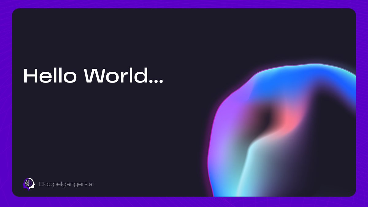 Doppelgangers AI tweet media