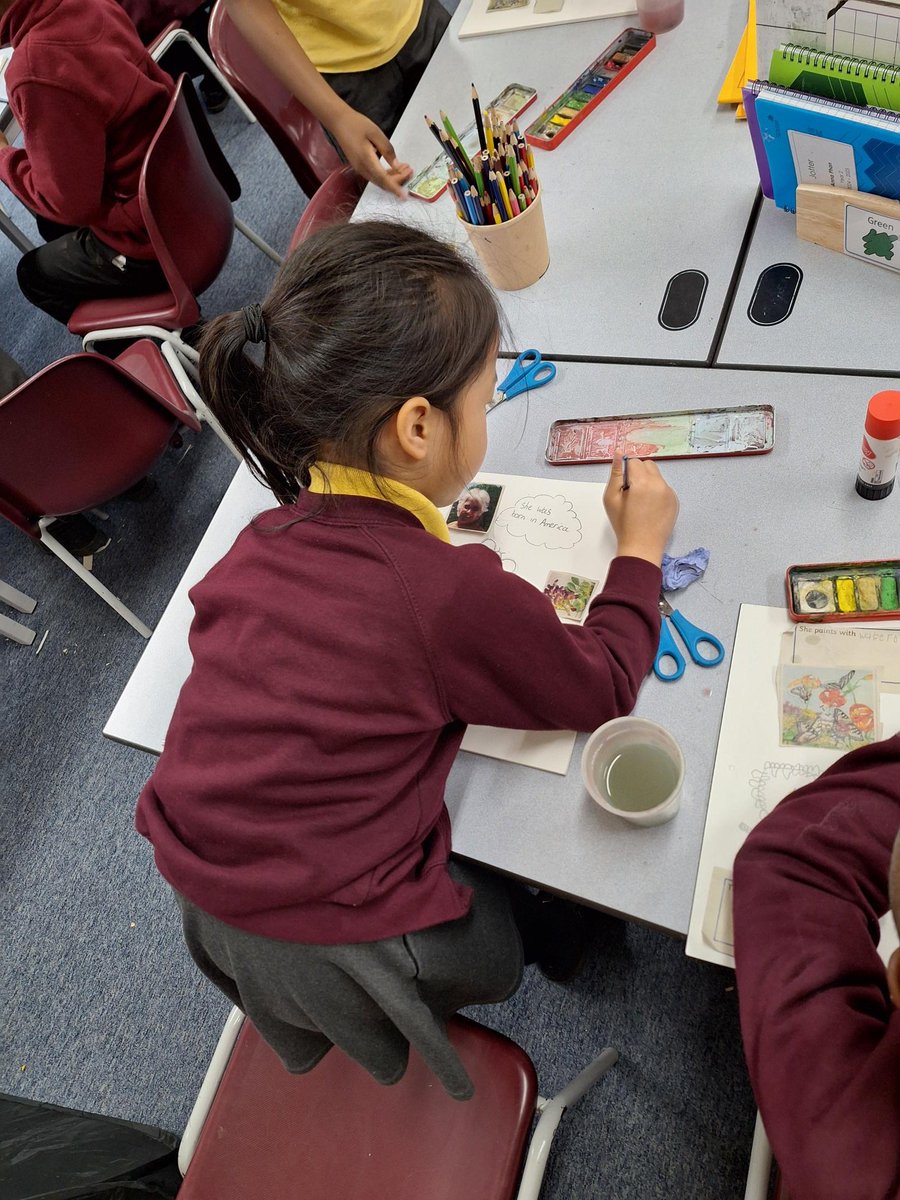 It is Art week and we researched Sylvia Long!