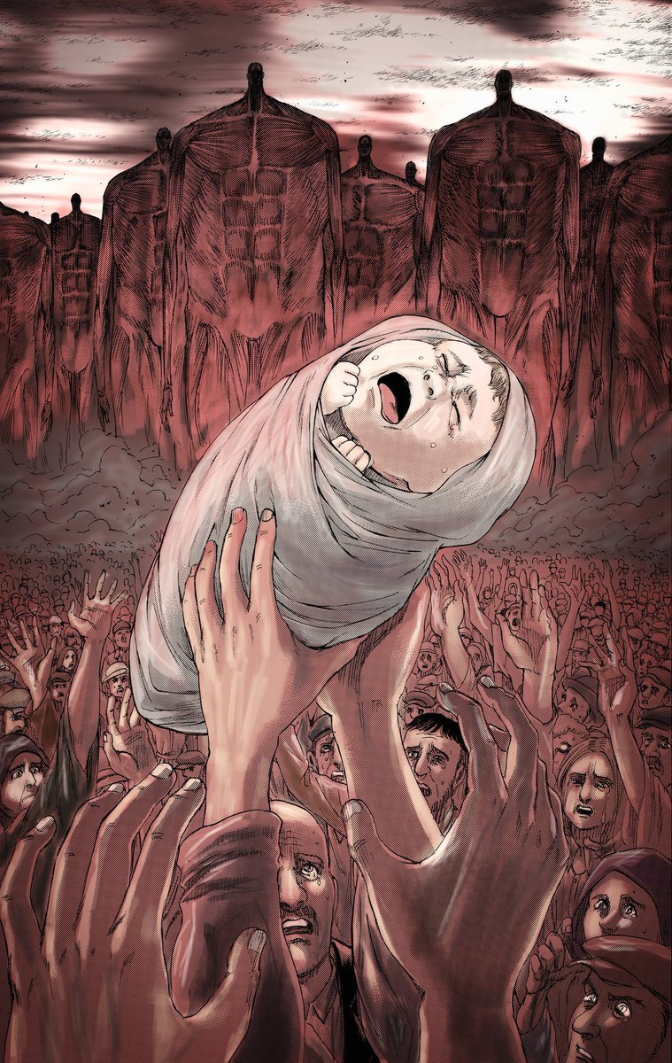 AOT_140's tweet photo. #AttackOnTitan 
One year ago...
نذكركم باعظم أربعة مشاهد شفتها في العمل . https://t.co/gnHCBhgQr0