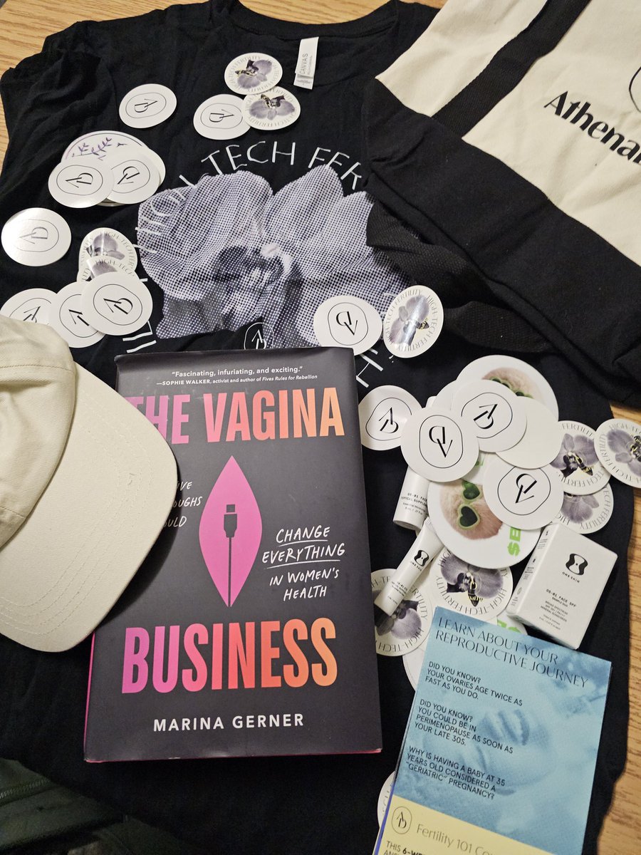 Thank You <a href="/athena_DAO_/">AthenaDAO 🧬🪩</a> for the Swag!

 Excited to read #TheVaginaBusiness <a href="/MarinaSGerner/">Marina Gerner</a>

Here's to closing the health and funding Gap!
 #FACC #womenshealth