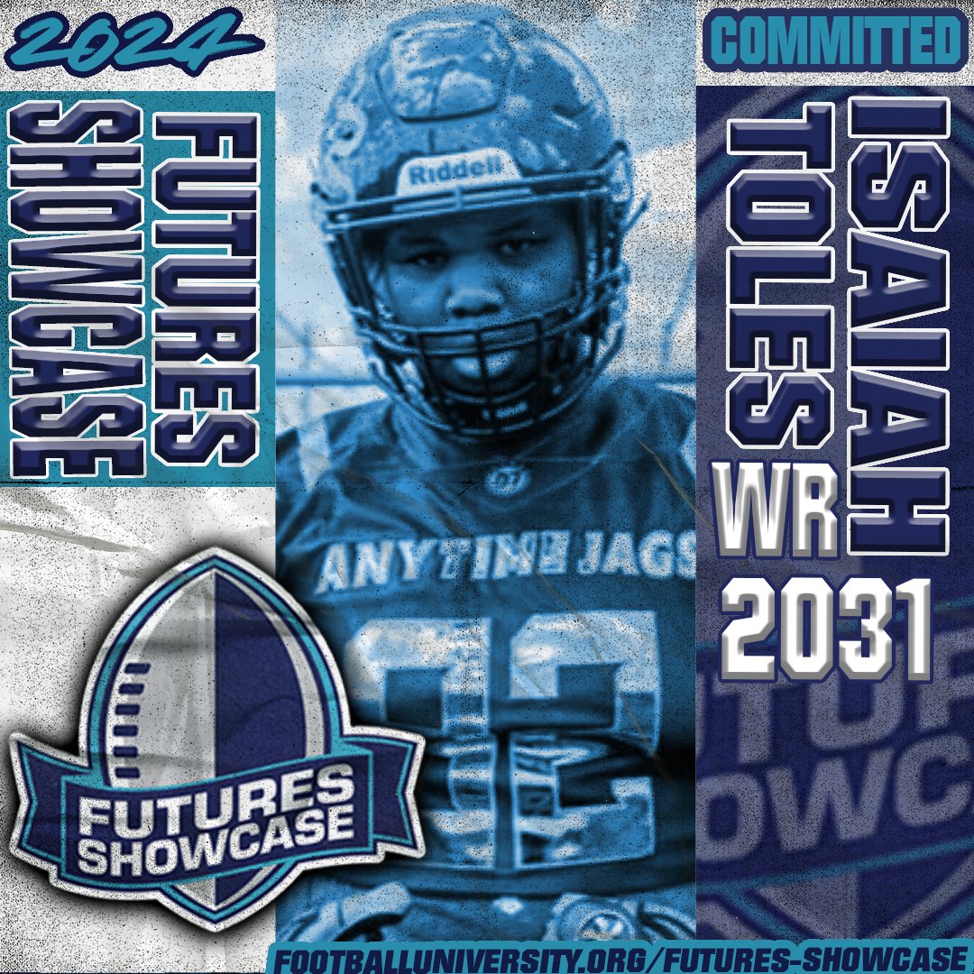 LOCKED IN 🔒✅

WE WILL SEE YOU AT THE FUTURESSHOWCASE 🔥
Are You Next?

Submit your nomination TODAY 👇

footballuniversity.org/2024-fbu-futur…

#FBU #GetBetterHere #PathToNaples #FuturesShowcase

@Jayden_Beckley
<a href="/qb1_dylancosta/">Dylan Costa</a>
<a href="/Tanktoles_ibt/">Isaiah Toles</a>
