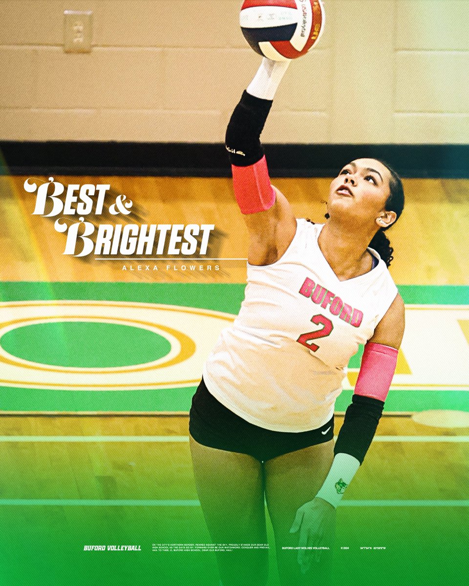 1st Team <a href="/AVCAVolleyball/">AVCA</a> “Best &amp; Brightest” for Alexa Flowers❗️

#StayHungryStayHumble | #BWOD