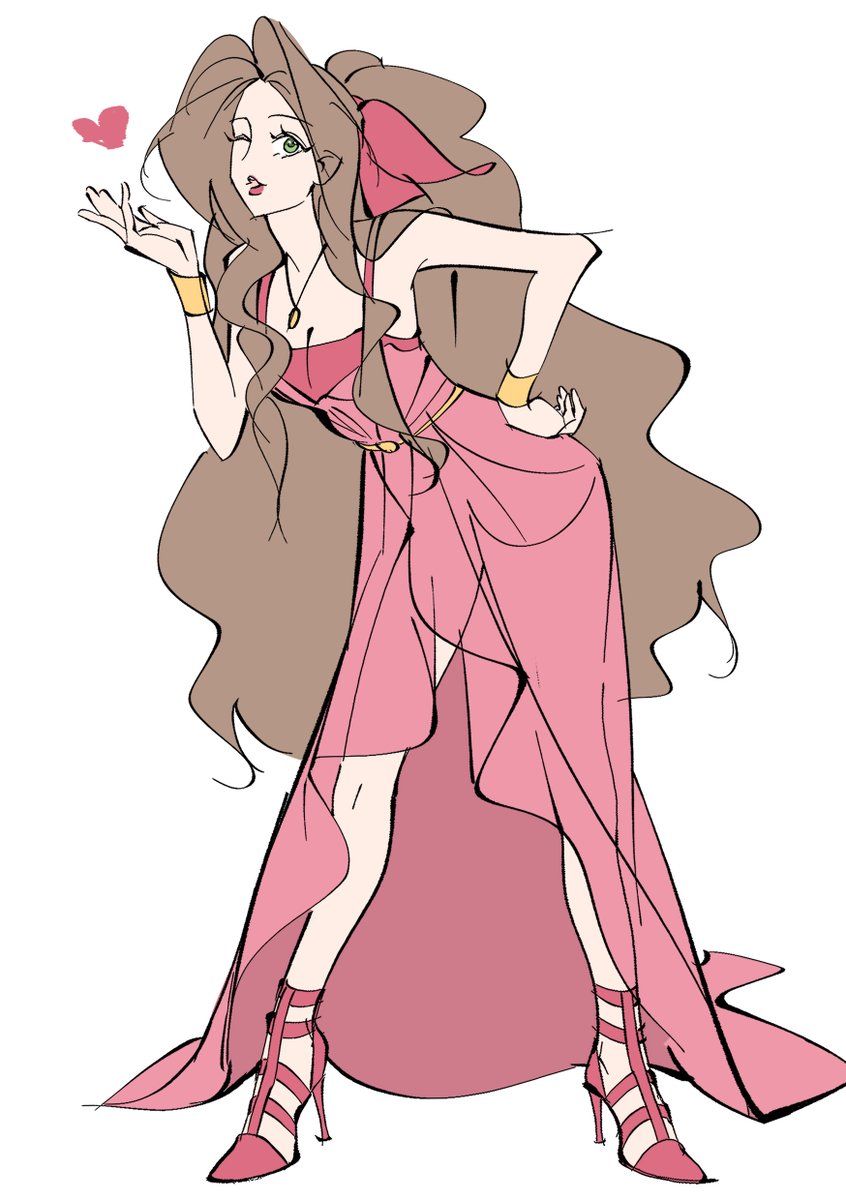Mianmian741's tweet photo. #aerith #FF7 https://t.co/D46Aj2mn9m