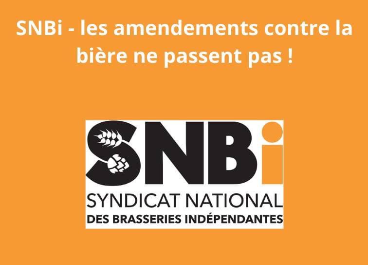 SNBi - les amendements contre la bière ne passent pas !

Nos bières locales ont même été défendues par de nombreux députés.

Nous restons mobilisés auprès des différents rédacteurs de ces amendements.

#SNBI #amendement #bièresartisanales