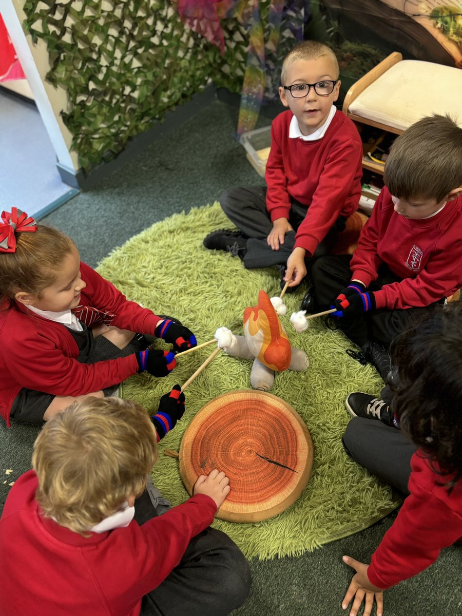 This week our play learning experiences are themed around safety on Bonfire Night! At our role play area we have a Bonfire night celebration with campfire and marshmallows for toasting <a href="/PPGlasgow/">Play Pedagogy</a> <a href="/StTeresasPS/">St. Teresa's Primary</a>