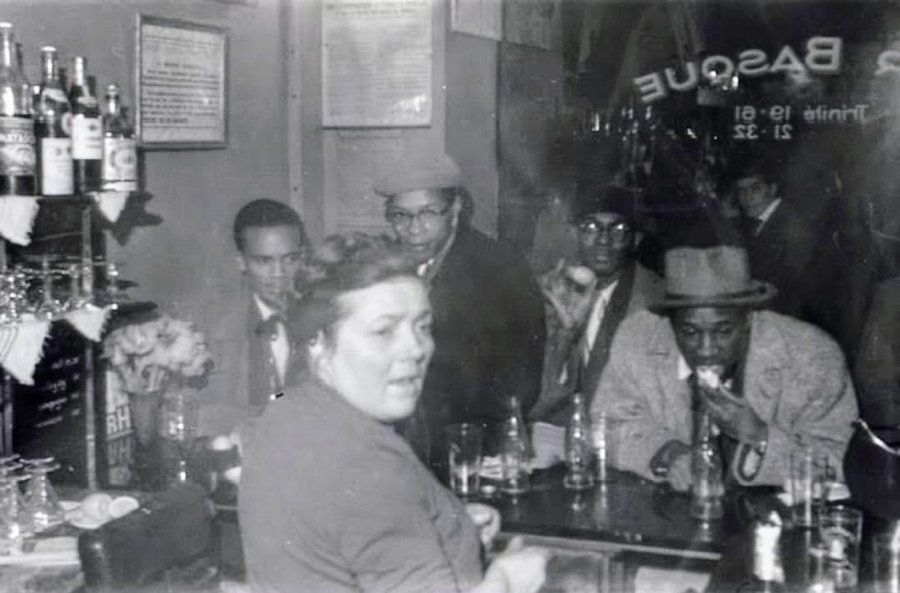<a href="/ethan_iverson/">Ethan Iverson</a> Quincy Jones  with Alan Dawson, Gigi Gryce &amp; Clifford Brown in a parisian bar in 1953...