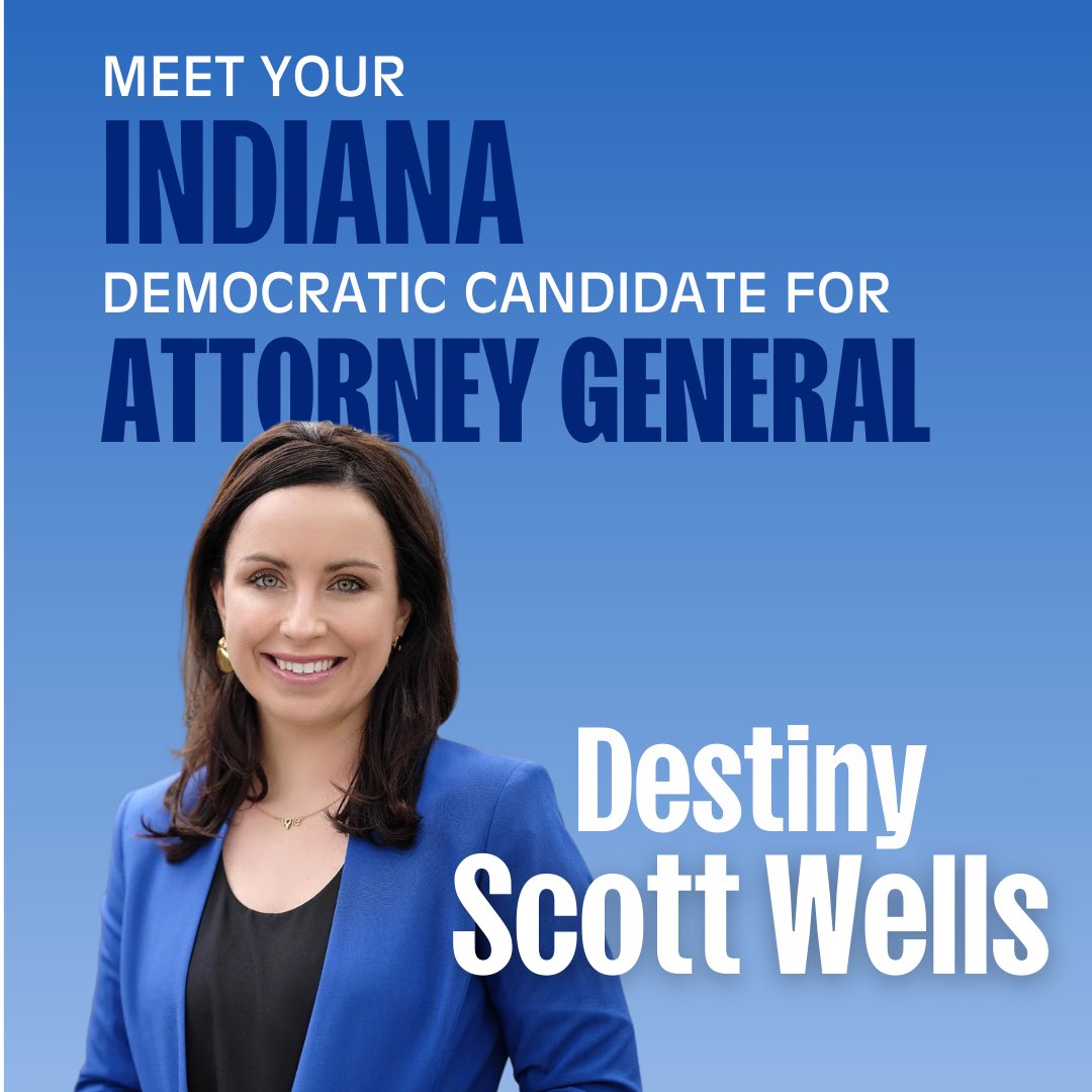 Share if you’ve already voted for our historic Statewide ticket or if you plan to tomorrow! Let’s win this, Indiana!

Polls are from 6 AM - 6 PM local time tomorrow!