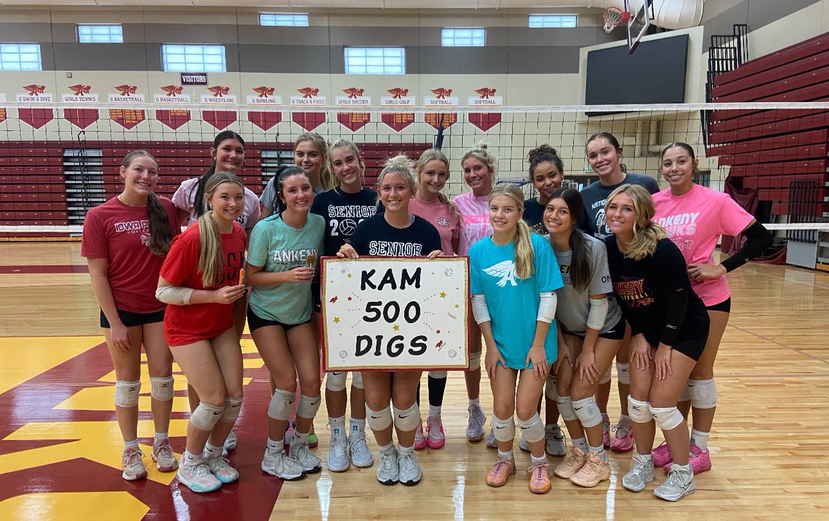 Congratulations to Ankeny volleyball players…Miya Steinkamp for hitting the 500 mark for assists this season. Kamryn Scheib also hit another milestone with 500 digs last week!
<a href="/IGHSAU/">IGHSAU</a>