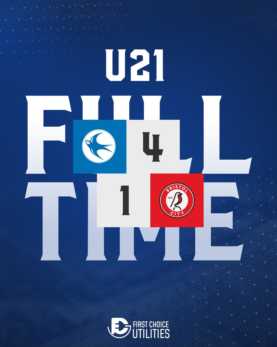 U21 | A strong <a href="/CardiffCityFC/">Cardiff City FC</a> performance brings another impressive win!

⚽⚽⚽⚽ Etete, George, Nyakuhwa &amp; Reindorf on the scoresheet

#CityAsOne | <a href="/FirstChoiceUtil/">First Choice Utilities</a>