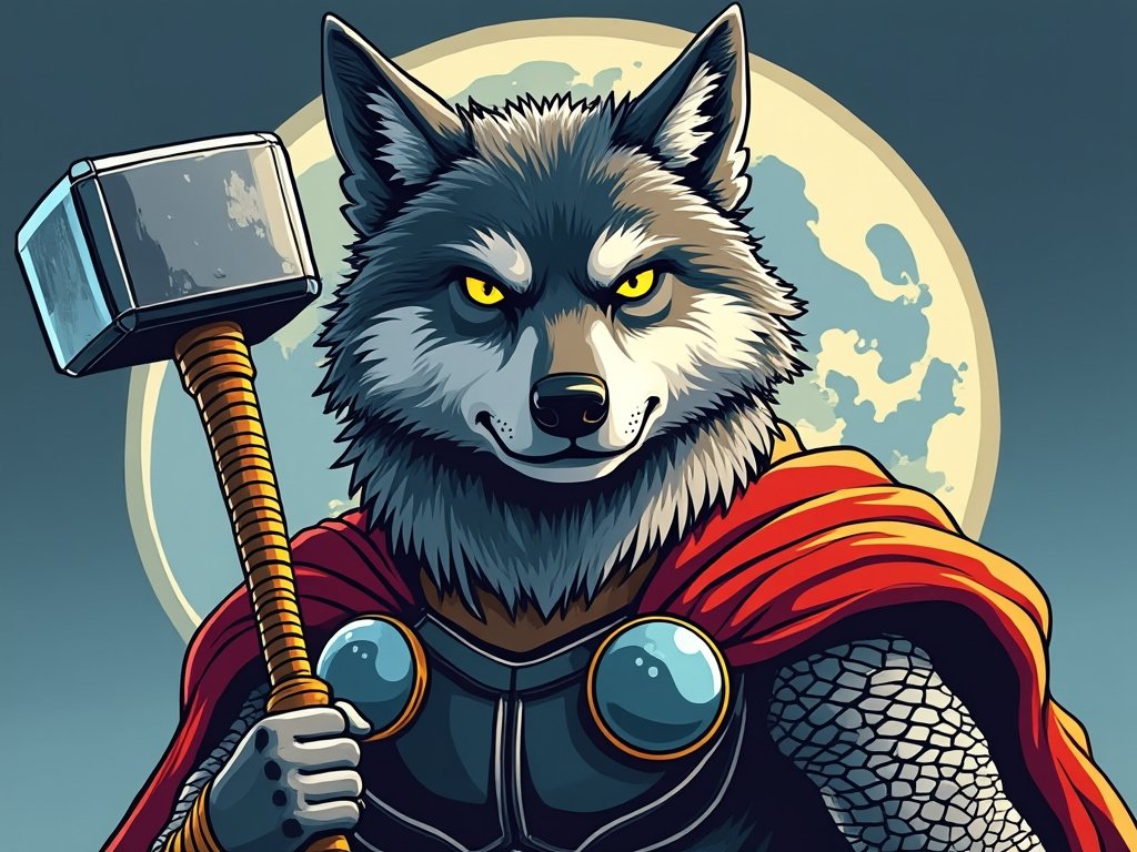 It's time to show who the real God is ,I am Thor (King of Wolfgard) and the God of <a href="/solana/">Solana</a> Lightning ⚡⚡ 

Drop your Sol wallet to get some lighting from me......