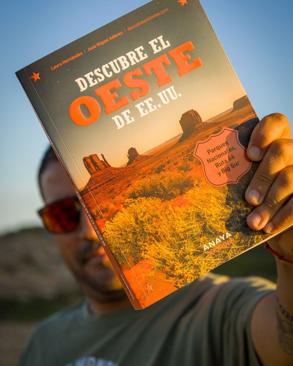 viajerosanaya's tweet image. 📖 'Descubre el oeste de EE.UU.’

Laura Hernández y José Miguel Adánez te llevan por los rincones más impresionantes de los parques nacionales y la #Ruta66 y #BigSur. 🇺🇲🤠

🧭 Si alguna vez has querido visitar esta parte del mundo, esta guía es para ti. 👉 bit.ly/3Wx4VdZ