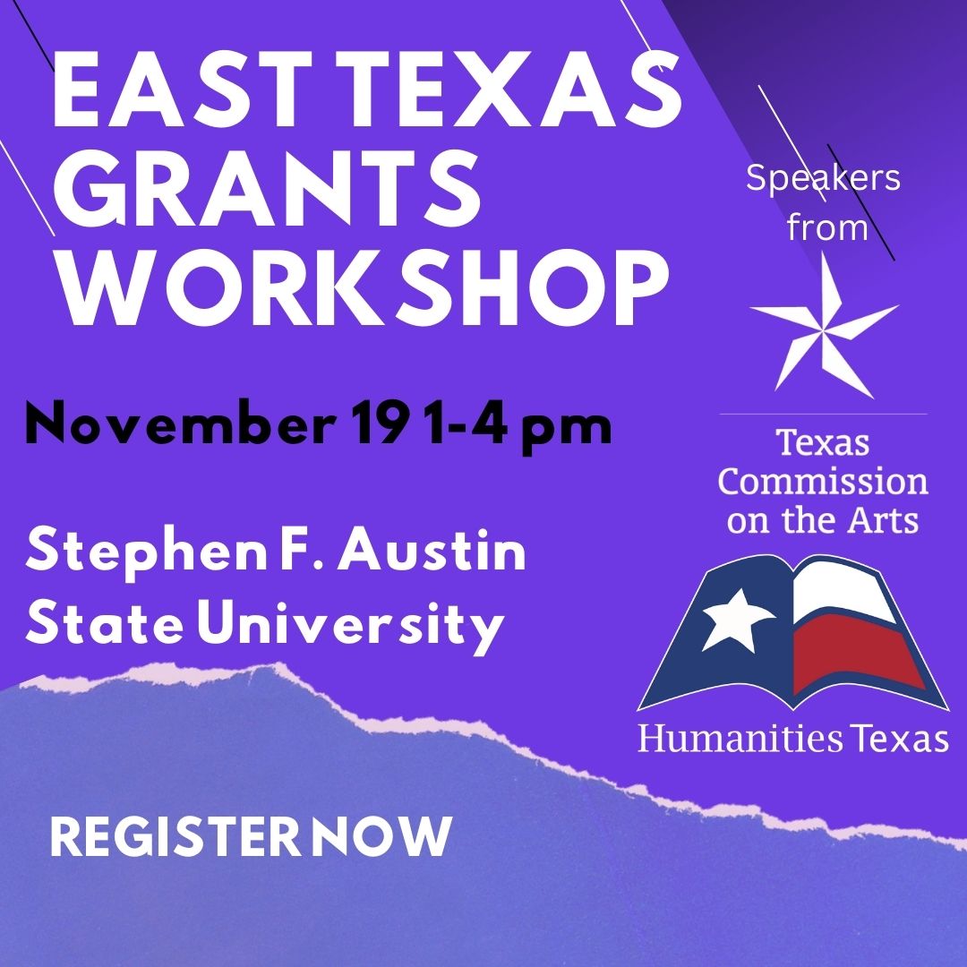 Our November newsletter is out, with:
⭐ a reminder about our East Texas Grants Workshop 
⭐ a summary of what our 15 Young Masters did this summer to further their artistic practices
⭐ listening sessions in December
⭐ and more!
See it all at conta.cc/3CeyASX