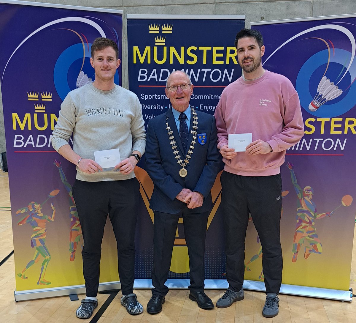 Munster Premier Open 2024

🏆MD  Tony Murphy &amp; Ryan Stewart
🏆WD  Roisin McKenna &amp; partner Kate Frost
🥈WS  Roisin McKenna
🥉WD  Paige Woods &amp; Rachael Woods
🥉WS  Paige Woods
🥉MS  Tony Murphy
🥉MD  Ryan Stewart &amp; Rachael Woods

ulsterbadminton.com/news/article/3…