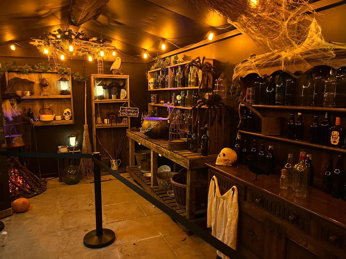 CreativeCollene's tweet image. It was a joy to perform in this promenade #theatre show at Webbs West Hagley!😄 I played Willow the Witch in Hagley's Haunted House. I had brilliant feedback &amp;amp; the venue staff were all so lovely! There were several spaces to walk through &amp;amp; this is the witch's kitchen.
#actorslife