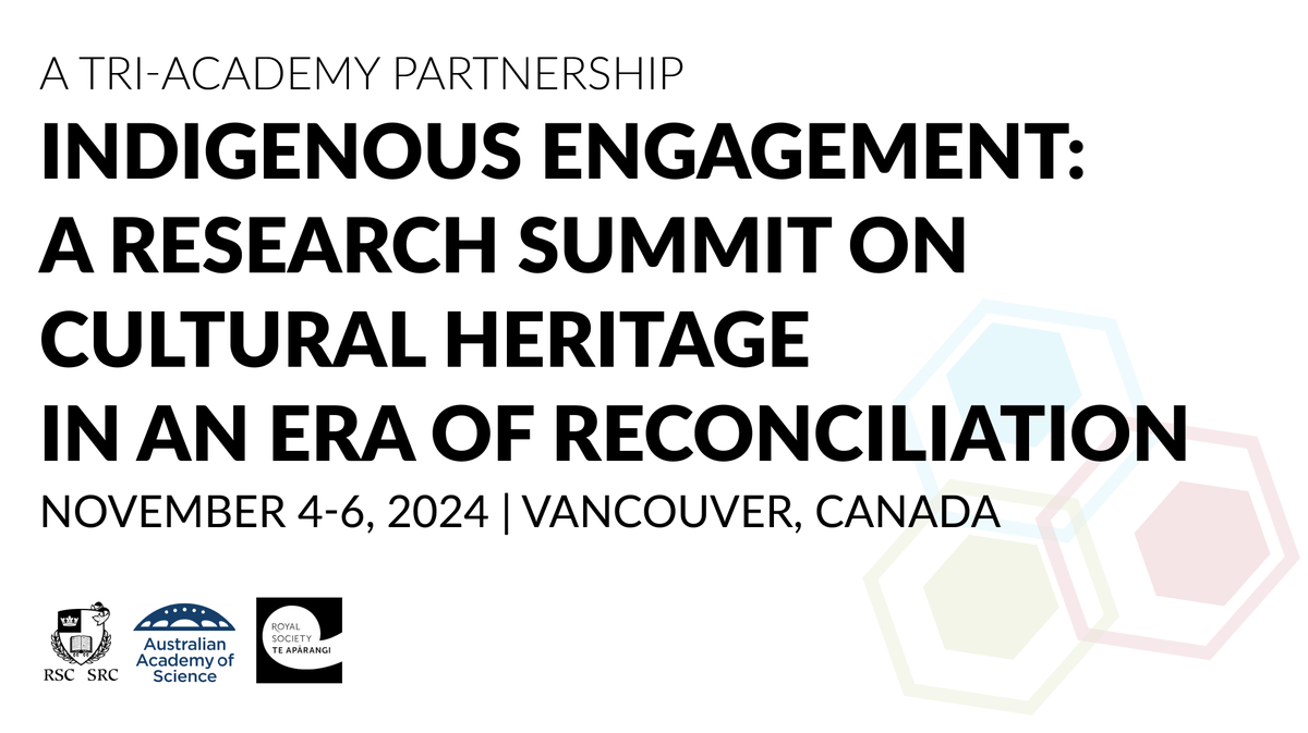 RSC // SRC (@src_rsc) on Twitter photo Today marks the start of Indigenous Engagement: A Research Summit on Cultural Heritage in an Era of Reconciliation, hosted by the RSC in collaboration with <a href="/royalsocietynz/">Royal Society Te Apārangi</a> and <a href="/Science_Academy/">Australian Academy of Science</a>! #TAP2024 Today marks the start of Indigenous Engagement: A Research Summit on Cultural Heritage in an Era of Reconciliation, hosted by the RSC in collaboration with <a href="/royalsocietynz/">Royal Society Te Apārangi</a> and <a href="/Science_Academy/">Australian Academy of Science</a>! #TAP2024