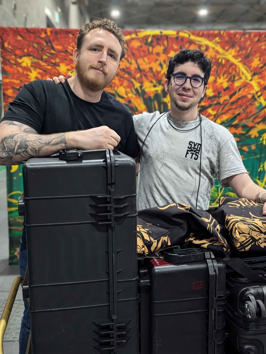 Oscilio on stream and never longer than 3m breaks. Brutes together strong 🤜🤛 #fabtcg