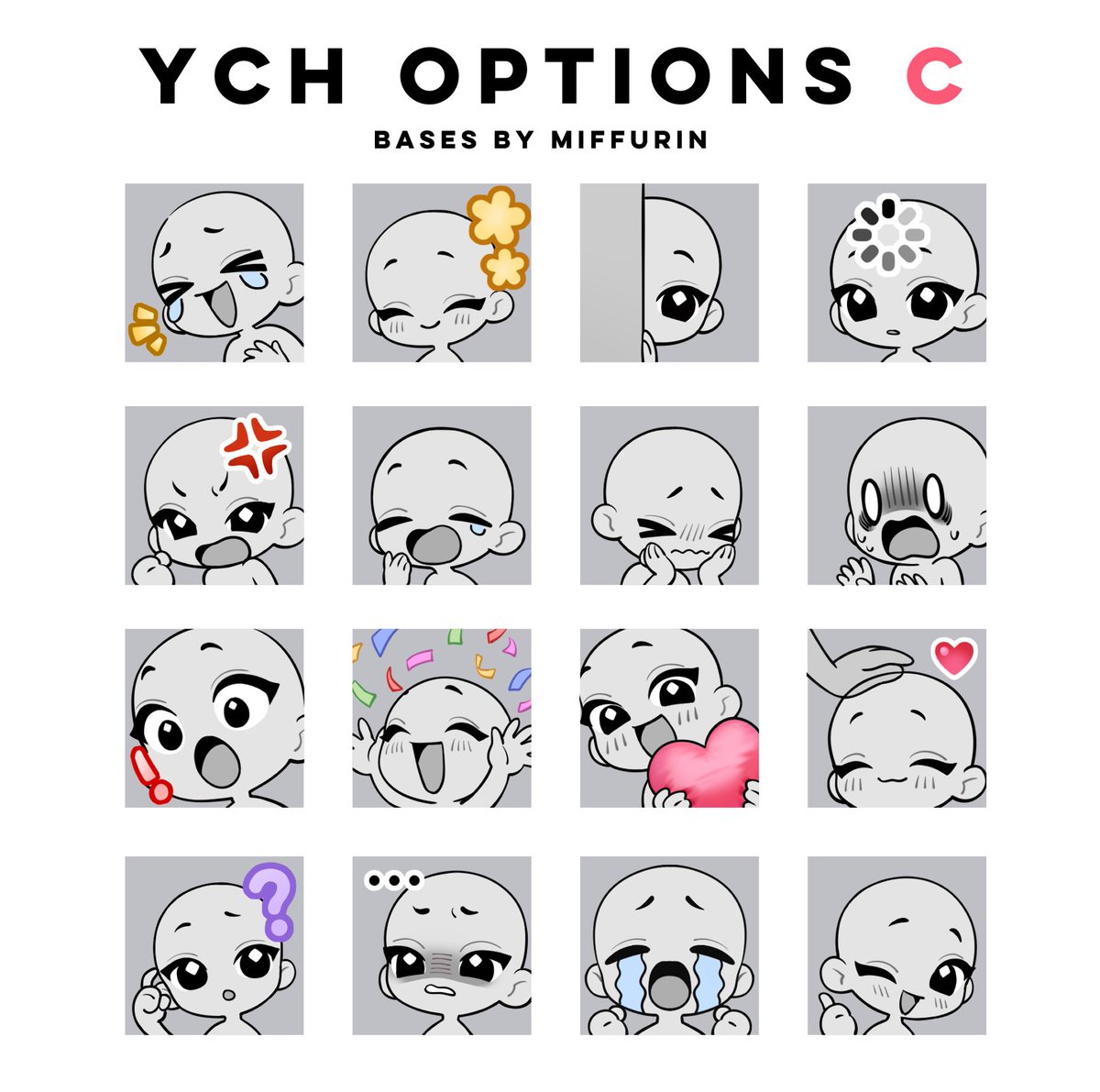 miunavt's tweet image. ── ˚₊‧꒰ა ♡ ໒꒱ ‧₊˚ ──
I want to make some examples for my YCH base emotes, so I am offering FREE ART!!

drop your reference or send me a DM and tell me what emote you'd like me to draw for you. ⋆ ˚｡⋆୨୧˚

RT's are appreciated!!
── ˚₊‧꒰ა ♡ ໒꒱ ‧₊˚ ──