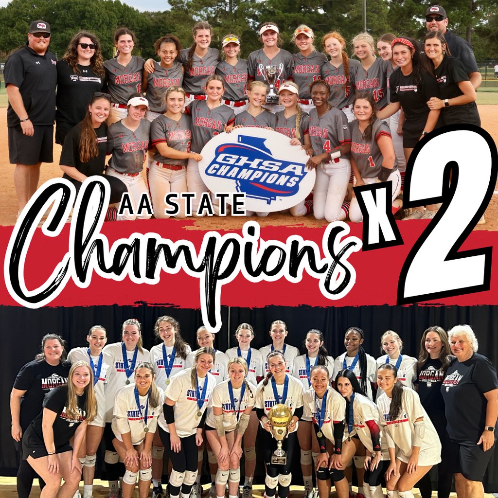 morgangaschools's tweet photo. ๐๐๐๐ฅ HER-story made! ๐๐๐ฅ๐
Morgan Countyโs Lady Dogs & Spike Dogs both won State Championships on the same day! These incredible female athletes showed us the true meaning of strength and teamwork. So proud! โค๏ธ๐ค
#StateChamps #GirlPower #GoDogs #MorganPride https://t.co/rqnBhfrlRD