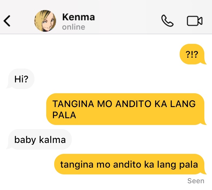 alwetthebedo's tweet photo. 🦇 Stranger, Danger 🎃

Sa pagkakatanda ni Shoyo, araw ng mga patay at 'di ang pagkabuhay ng ghoster niyang si Kenma.

a #kenhina few tweets filo au https://t.co/QM5HUEsTDX