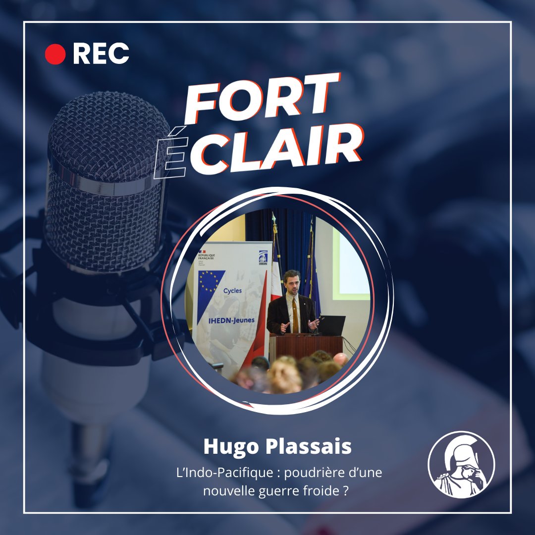 [#Podcast🎙] L’Indo-Pacifique : poudrière d’une nouvelle guerre froide ?

🖥️ Dans ce nouvel épisode de #FortEclair des #JeunesIHEDN, Audrey Cerrone reçoit Hugo Plassais pour comprendre les enjeux géopolitiques de demain en Asie !

 ➡️ bit.ly/4fP3fVx

#TeamAthéna