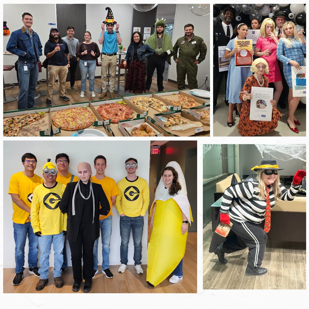 LAN_Engineering's tweet image. Our offices celebrated Halloween in style! 🎃
From impressive costumes to festive office decor, the Halloween spirit was alive and well. Check out some highlights from the celebration!
#Halloween #OfficeFun #WeAreLAN