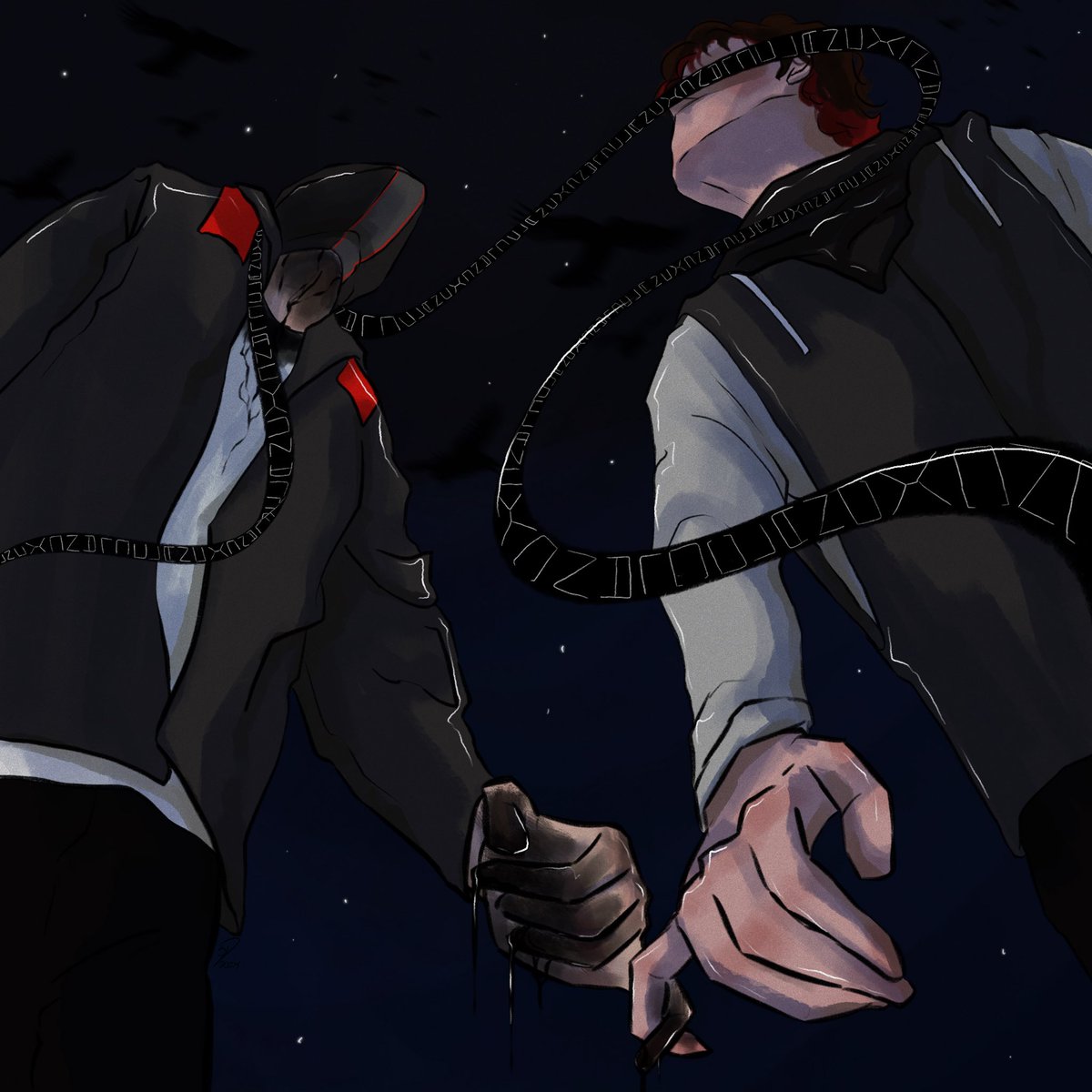 snapneckss's tweet image. trying to hold on to yøu
//
#cliqueart #twentyonepilots